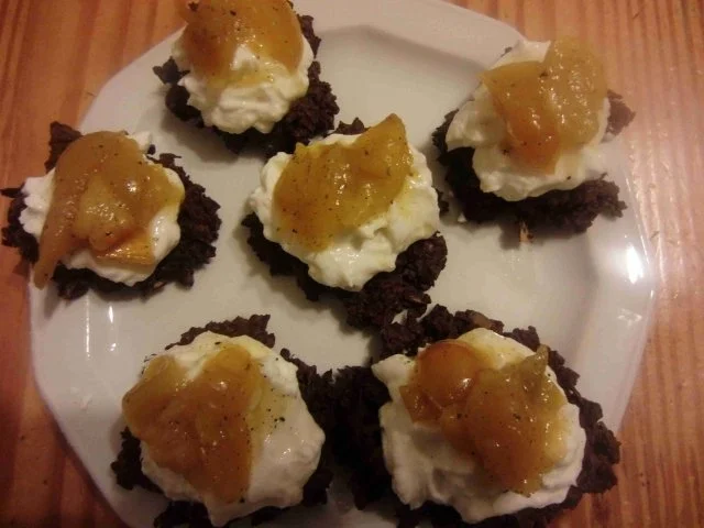 Knuspertörtchen mit Mirabellen - Rezept