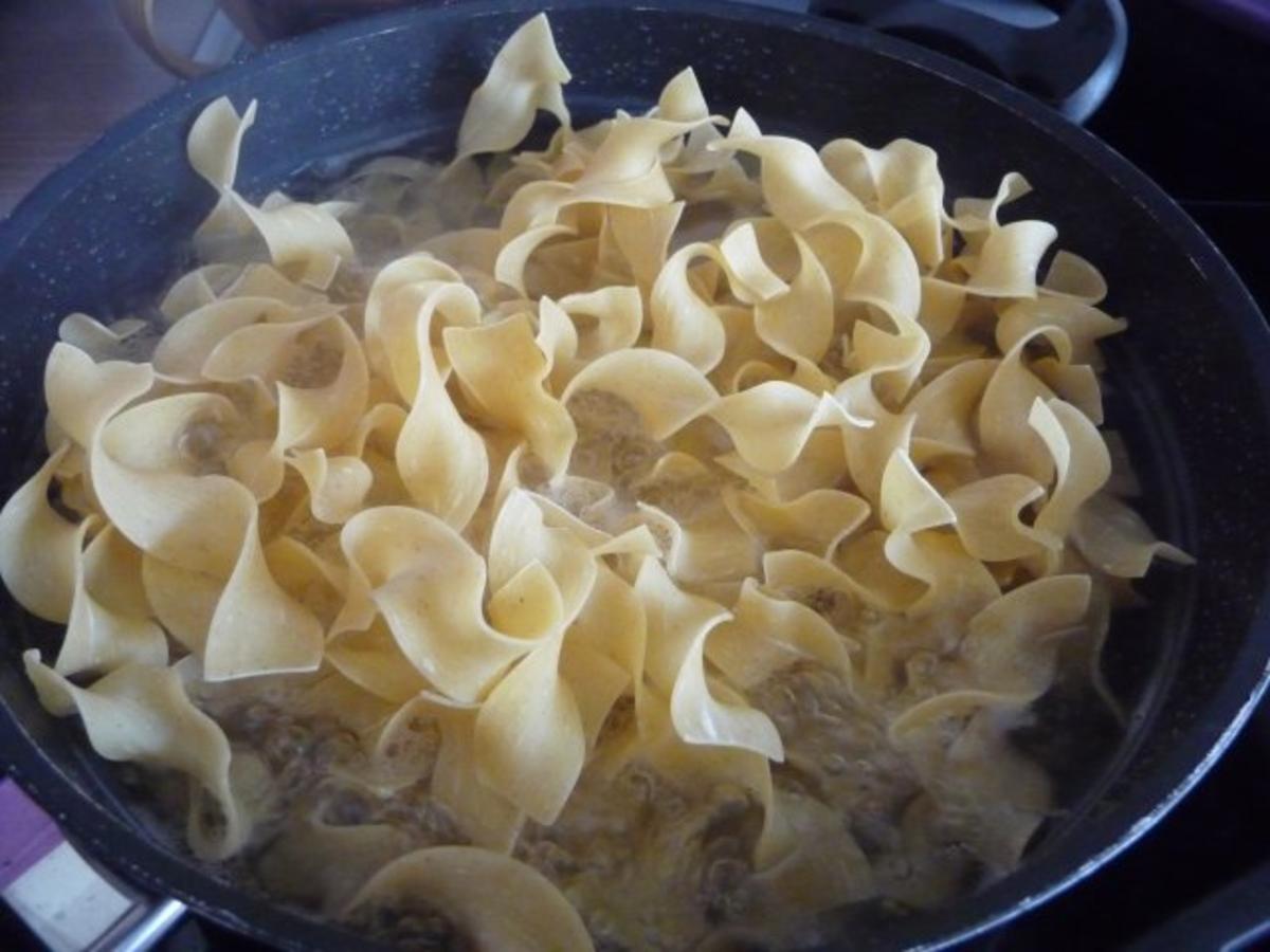 Pasta : Spinat mit Dinkel-Bandnudeln und Chili-Rührei - Rezept - Bild Nr. 6