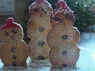 Süsse Schneemänner - Rezept