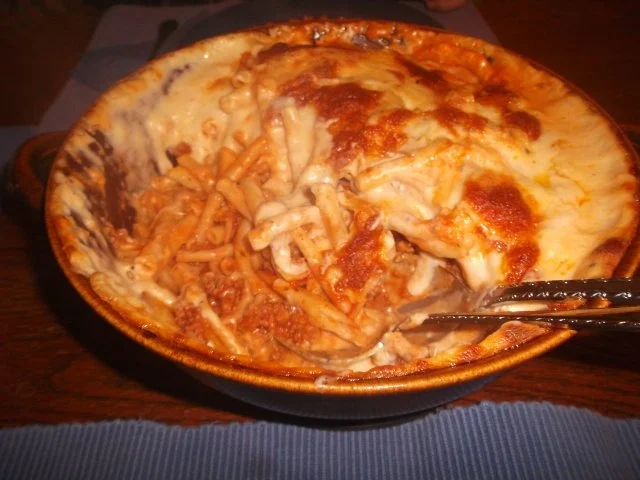 Rezept: Maccaroniauflauf Bolo-Art Maccaroniauflauf Bolo-Art - Rezept