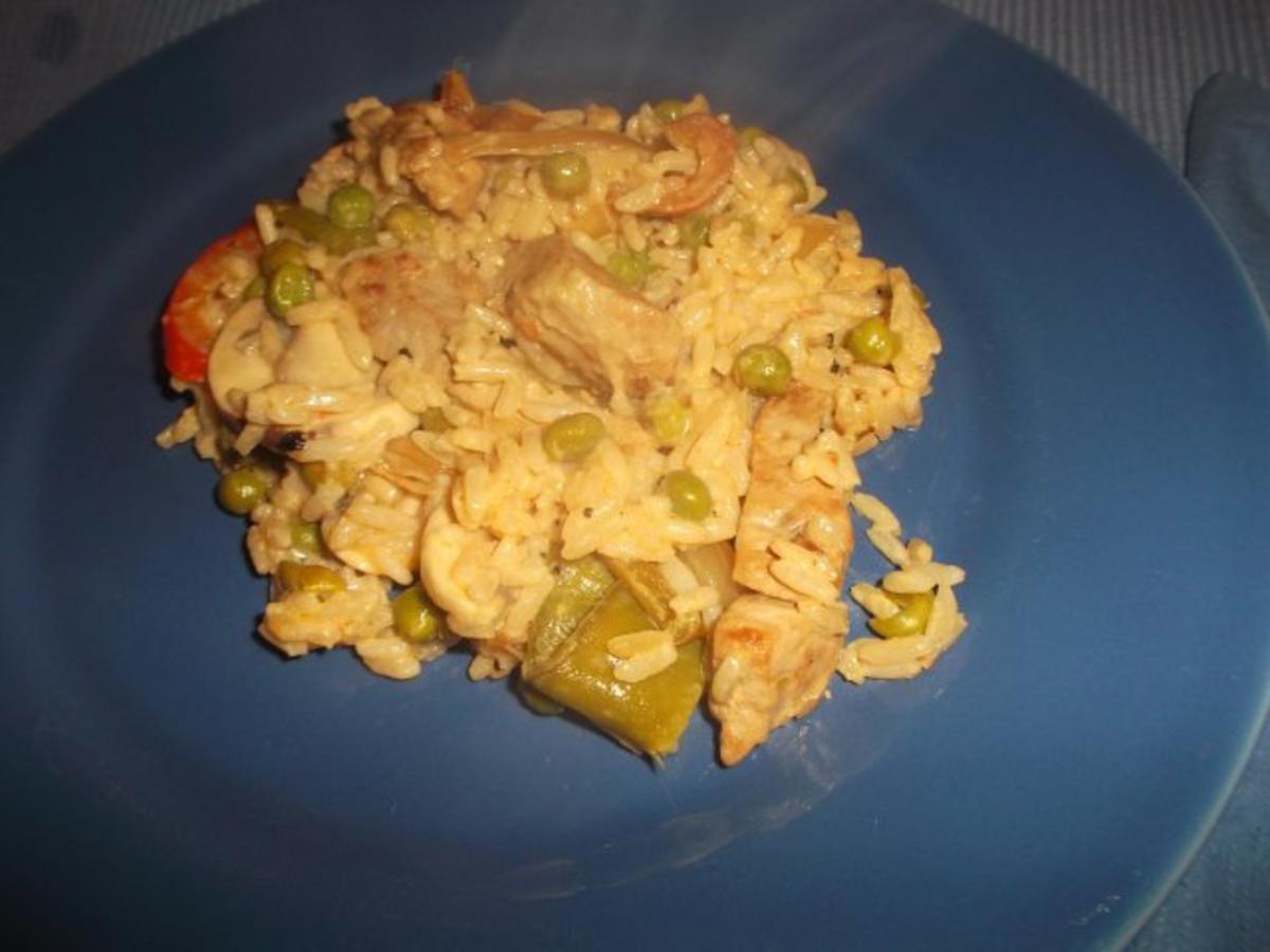 Gemüse Reis Pfanne - einfach - 224 kcal/100g