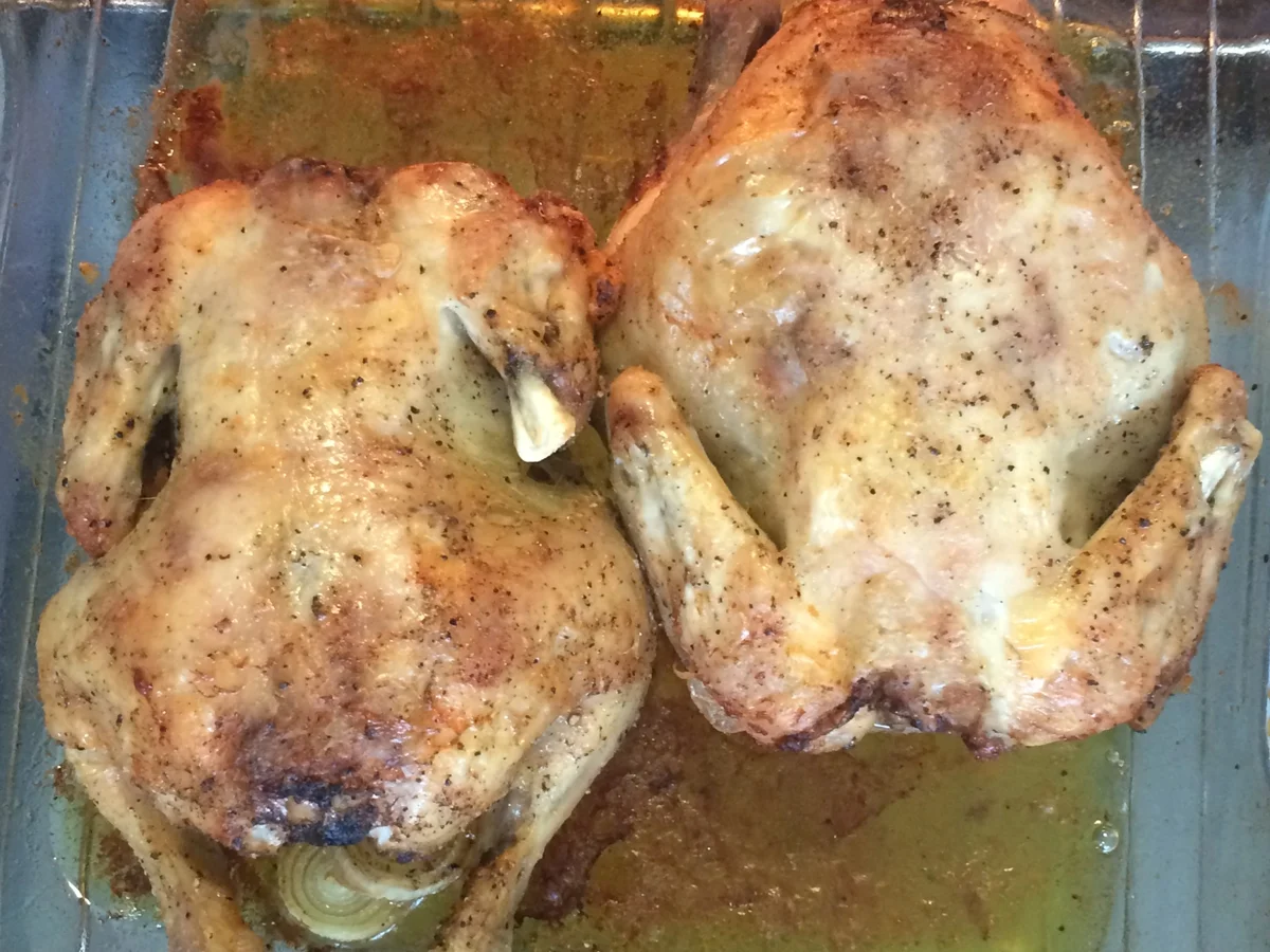 Stubenküken im Ofen geschmort - Rezept - Bild Nr. 3