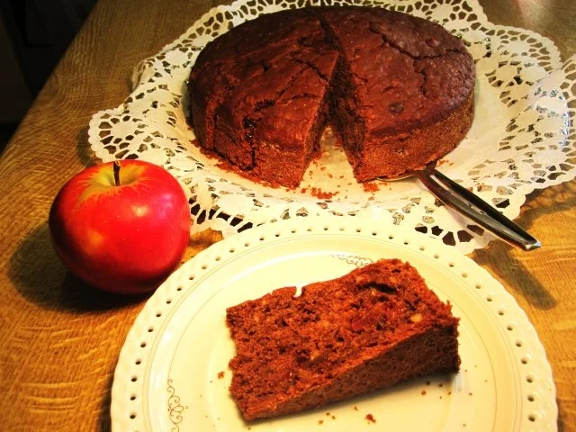 Rezept: Kleiner schokoladiger Apfelkuchen ... Bild Nr. 6 Kleiner schokoladiger Apfelkuchen ... - Rezept - Bild Nr. 6