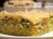 Rezept: Porree-Möhren-Tarte Porree-Möhren-Tarte - Rezept