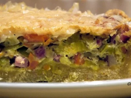 Porree-Möhren-Tarte - Rezept - Bild Nr. 16