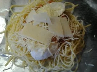 Rezept: Spaghetti-Päckchen Bild Nr. 8 Spaghetti-Päckchen - Rezept - Bild Nr. 8