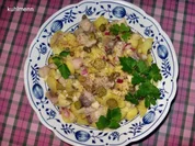 Kartoffelsalat mit Matjes - Rezept