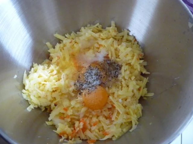 Rezept: Unter 30 Minuten : Kartoffel – Möhren – Rösti Bild Nr. 9 Unter 30 Minuten : Kartoffel – Möhren – Rösti - Rezept - Bild Nr. 9