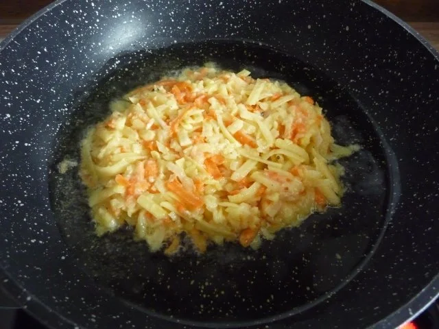 Rezept: Unter 30 Minuten : Kartoffel – Möhren – Rösti Bild Nr. 12 Unter 30 Minuten : Kartoffel – Möhren – Rösti - Rezept - Bild Nr. 12