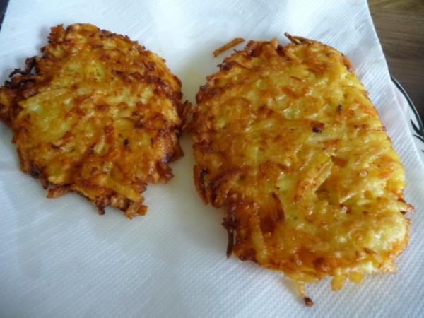 Unter 30 Minuten : Kartoffel – Möhren – Rösti - Rezept - kochbar.de