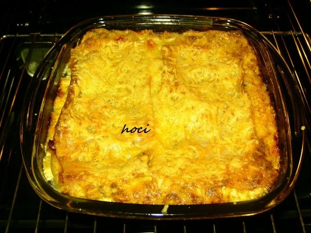 Hühnerfilet gebettet in Gemüse unter Lasagneblättern - Rezept - Bild Nr. 15