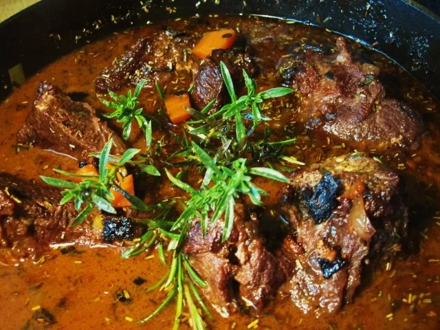 Rezept: Ochsenbäckchen geschmort ... Bild Nr. 6 Ochsenbäckchen geschmort ... - Rezept - Bild Nr. 6