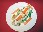 Zanderfilet an Butterkartoffeln und Gemüsevariationen - Rezept