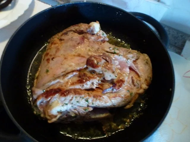 Putenoberschenkel- Krusten-Braten mit der 80 Grad-Methode - Rezept - Bild Nr. 5