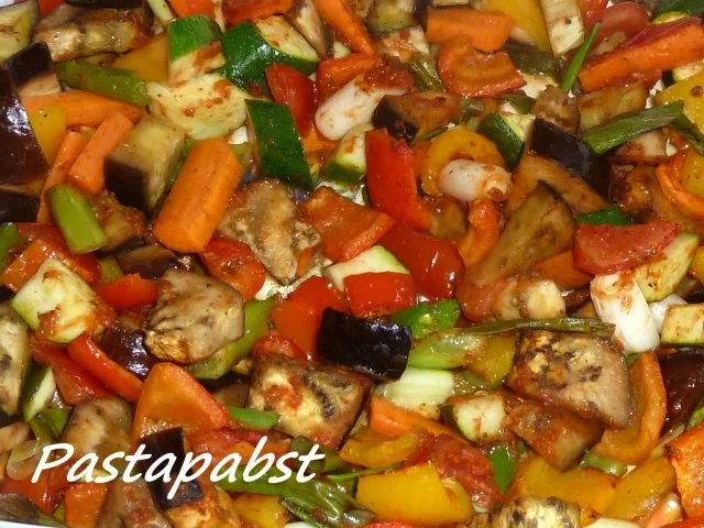 Rataouille aus dem Ofen mit Ebly - Rezept - Bild Nr. 3