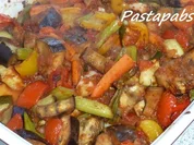 Rezept: Rataouille aus dem Ofen mit Ebly Rataouille aus dem Ofen mit Ebly - Rezept