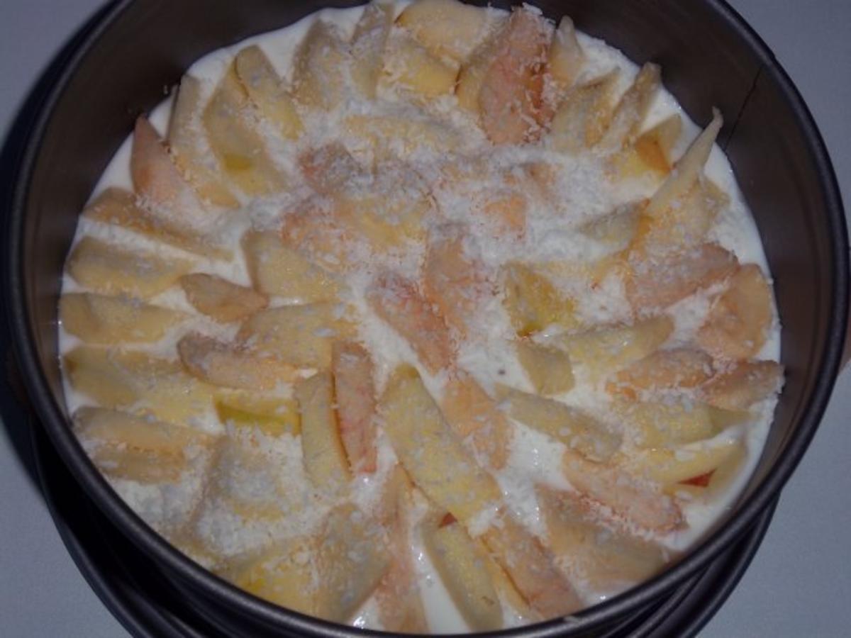 Apfeljoghurtkuchen mit Kokos - Rezept - Bild Nr. 2