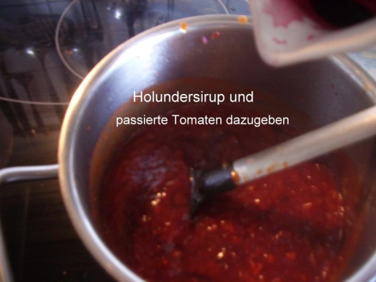Tomatenketchup fruchtig - scharf - Rezept - Bild Nr. 7