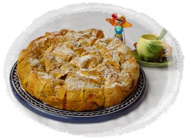 Rezept: Bulgarischer Kürbisstrudel Tikwenik Bulgarischer Kürbisstrudel Tikwenik - Rezept