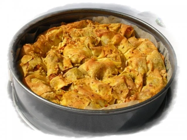 Rezept: Bulgarischer Kürbisstrudel Tikwenik Bild Nr. 9 Bulgarischer Kürbisstrudel Tikwenik - Rezept - Bild Nr. 9