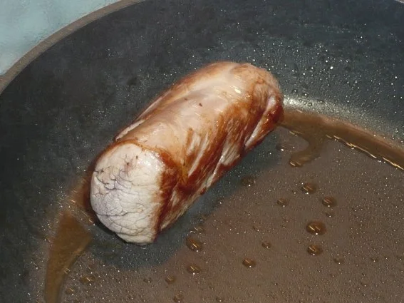 Fleisch: Schweinefilet im Nuss-Schinkenmantel - Rezept - Bild Nr. 3