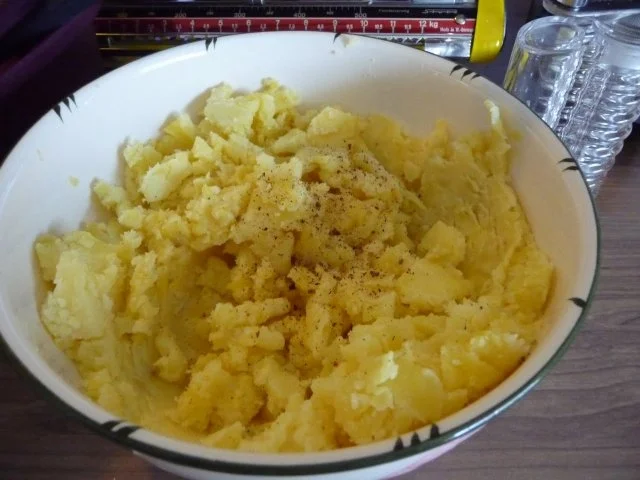 Fisch : Tilapia im Sesam paniert an Kartoffel - Gemüsebrei - Rezept - Bild Nr. 5