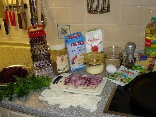 Rote-Bete-Pflanzerln - Rezept - Bild Nr. 2