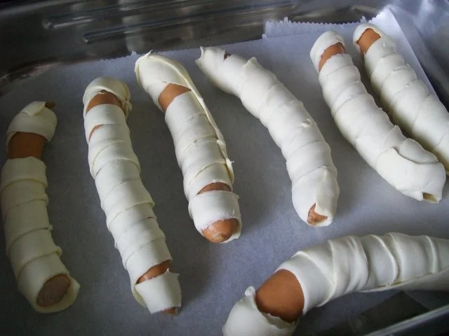 Wurst Mumie - Rezept - Bild Nr. 3