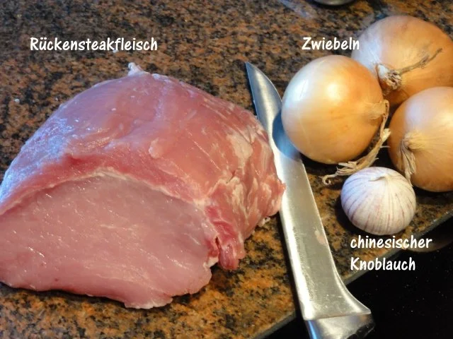 Fleisch:    ZWIEBELFLEISCH an pikantem Gemüsereis - Rezept - Bild Nr. 2