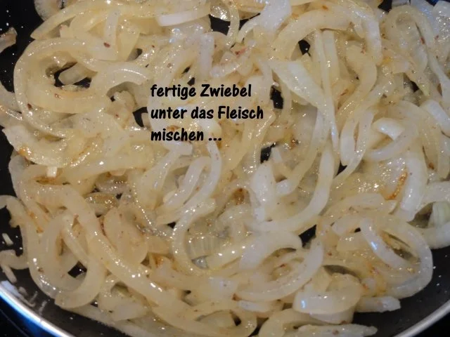 Fleisch:    ZWIEBELFLEISCH an pikantem Gemüsereis - Rezept - Bild Nr. 10