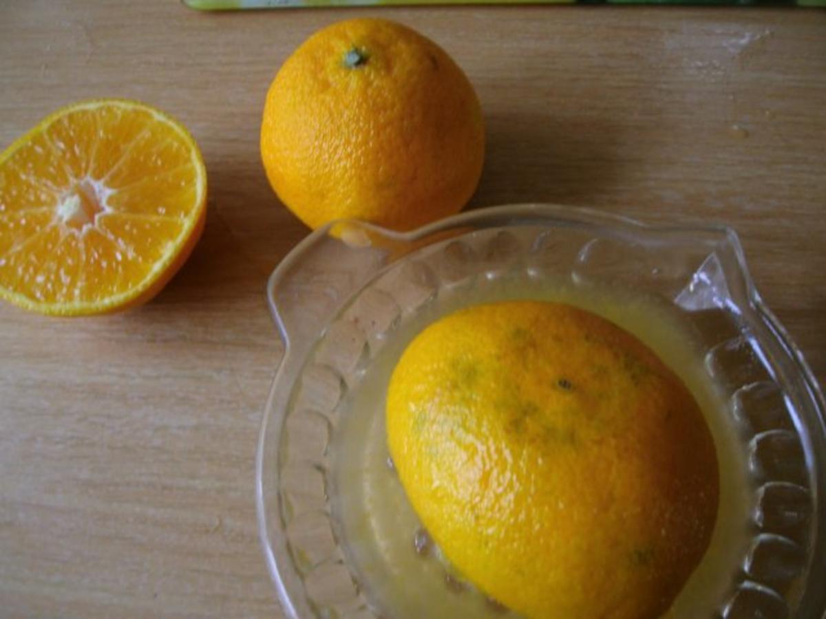 Knusperhahn mit Orangenkruste - Rezept - Bild Nr. 6