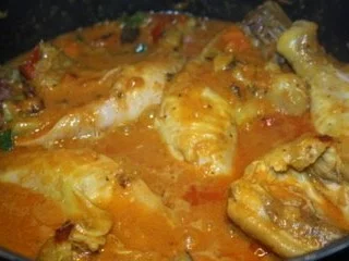 Rezept: Westafrika: Hühnchen in Erdnuss-Sauce Bild Nr. 4 Westafrika: Hühnchen in Erdnuss-Sauce - Rezept - Bild Nr. 4