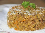 Einkornrisotto mit Steinpilzen und Karotten - Rezept