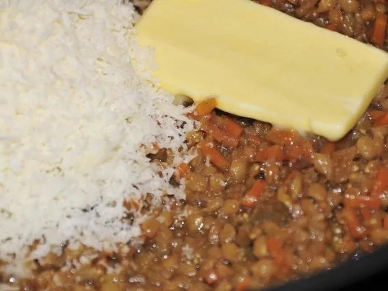 Einkornrisotto mit Steinpilzen und Karotten - Rezept - Bild Nr. 5