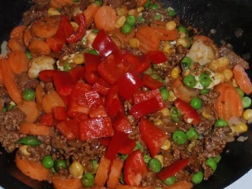 Hackfleisch-Pfanne - Rezept - Bild Nr. 4