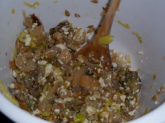 Teigtaschen gefüllt mit Lauch, Feta und Schampignons - Rezept - Bild Nr. 9