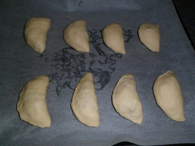 Teigtaschen gefüllt mit Lauch, Feta und Schampignons - Rezept - Bild Nr. 11