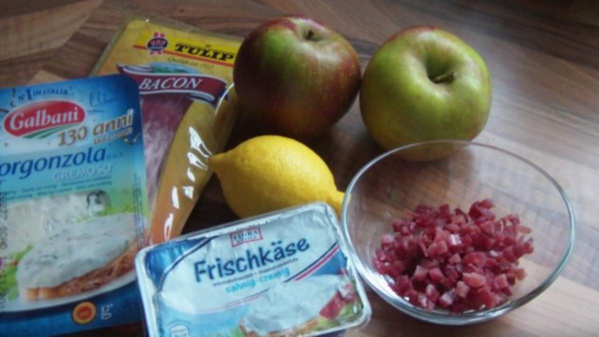 Bratapfel mit Schinken-Käsefüllung - Rezept - Bild Nr. 2