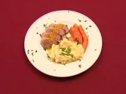 Entenbrust an Orangensauce mit Kartoffelpüree und Morchelsauce (Eugen Bauder) - Rezept