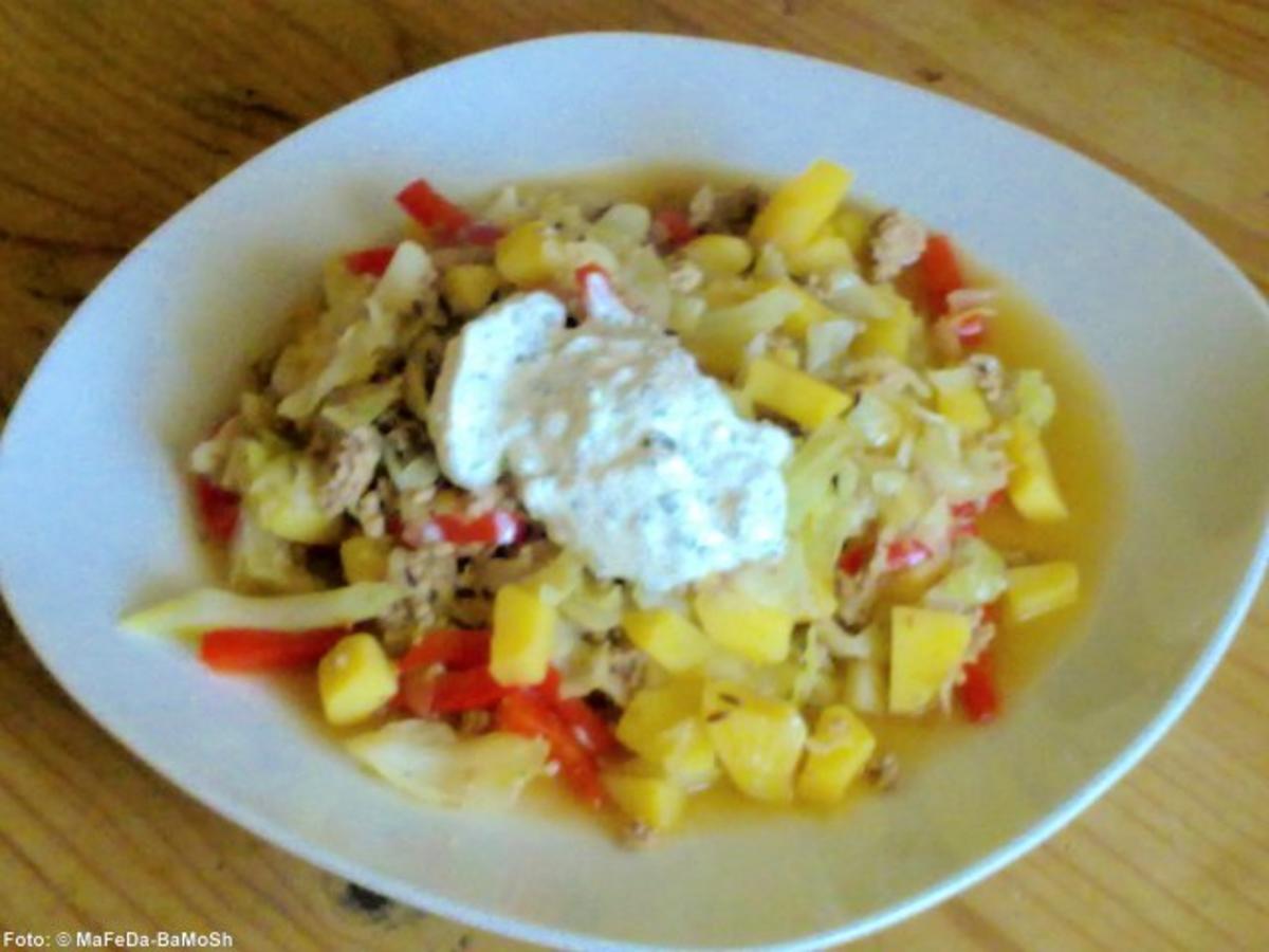 Bilder für Weißkraut-Hack-Pfanne - Rezept