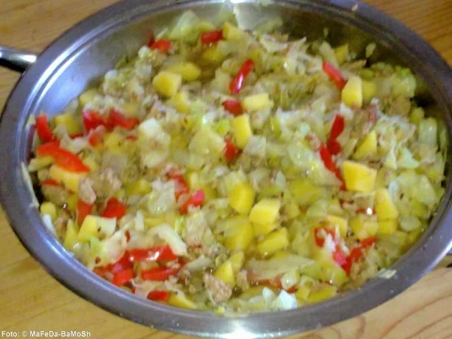 Weißkraut-Hack-Pfanne - Rezept - Bild Nr. 2