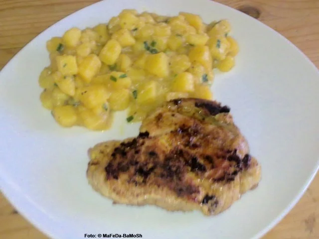 Rezept: Würzige Schweinesteaks Würzige Schweinesteaks - Rezept