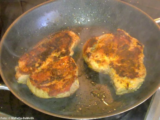 Rezept: Würzige Schweinesteaks Bild Nr. 2 Würzige Schweinesteaks - Rezept - Bild Nr. 2