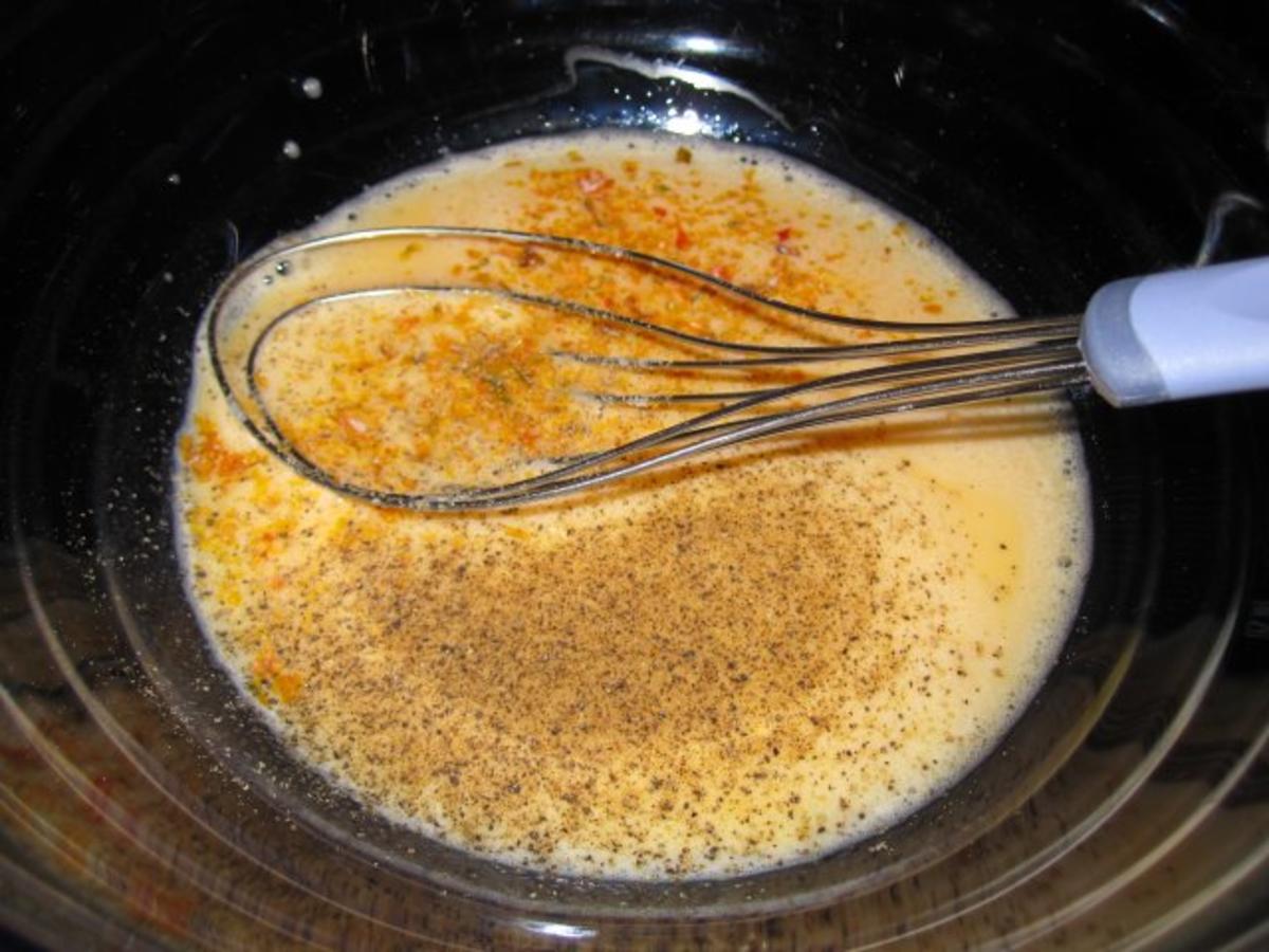 Rührei mit Wurst und Paprika - einfach - von sonja54
