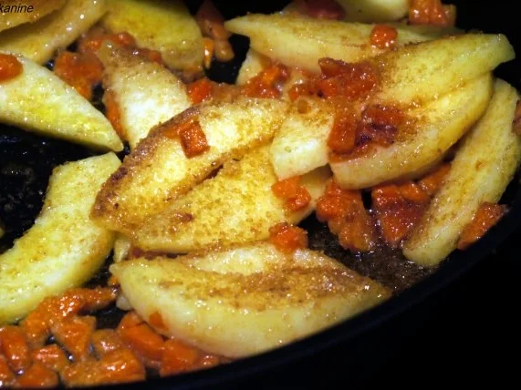 Rezept: Quitten-Hähnchen-Pfanne Bild Nr. 10 Quitten-Hähnchen-Pfanne - Rezept - Bild Nr. 10