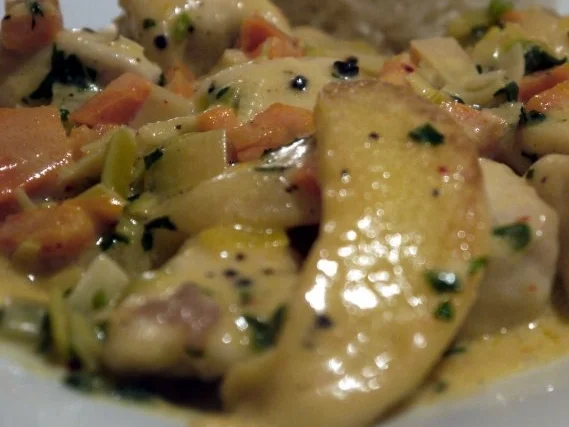 Rezept: Quitten-Hähnchen-Pfanne Bild Nr. 15 Quitten-Hähnchen-Pfanne - Rezept - Bild Nr. 15