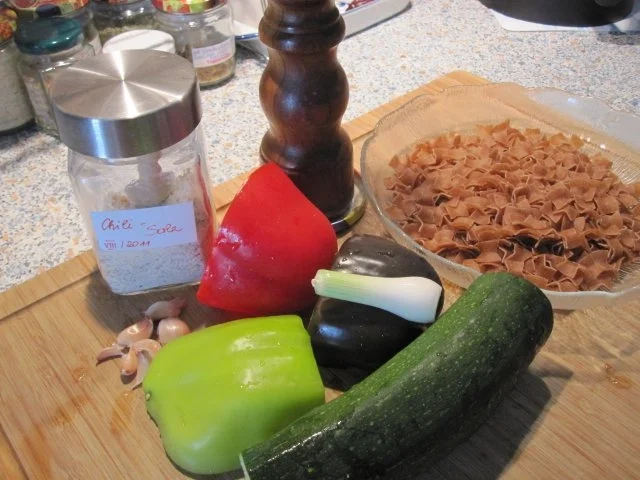 Rezept: Gemüse - Vollkornnudeln - als ideale Resteverwertung! Bild Nr. 2 Gemüse - Vollkornnudeln - als ideale Resteverwertung! - Rezept - Bild Nr. 2