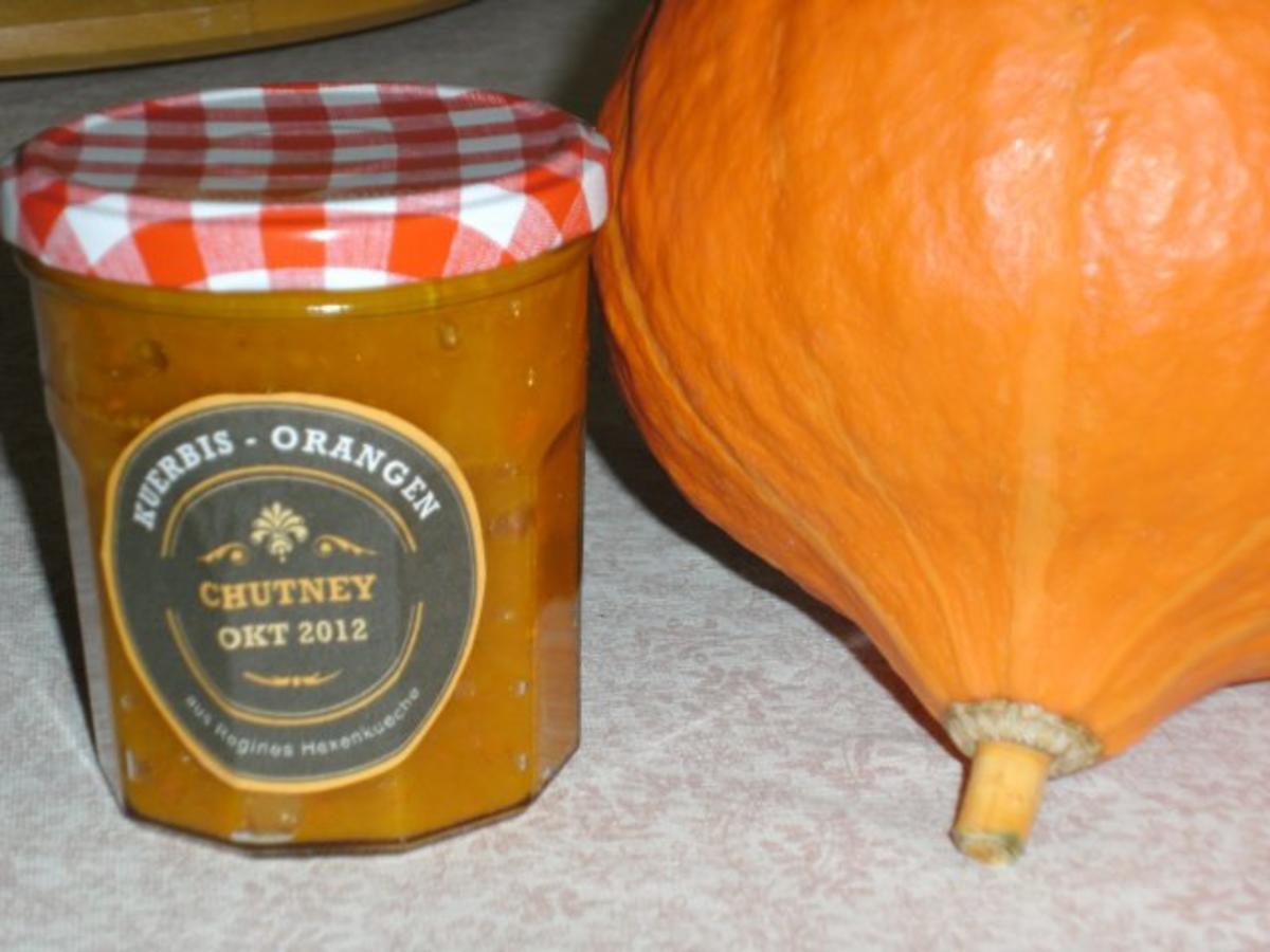 Kürbis-Orangen-Chutney - Rezept mit Bild - kochbar.de