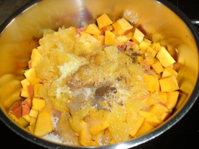 Rezept: Kürbis-Orangen-Chutney Bild Nr. 8 Kürbis-Orangen-Chutney - Rezept - Bild Nr. 8