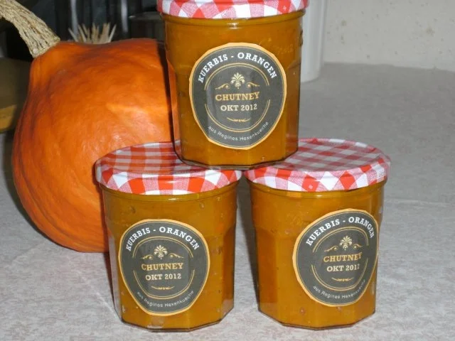 Rezept: Kürbis-Orangen-Chutney Bild Nr. 11 Kürbis-Orangen-Chutney - Rezept - Bild Nr. 11